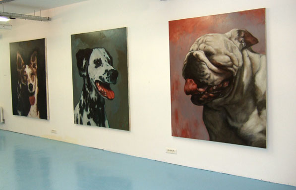 installation, peinture, Exposition, Atelier OZ, Paris