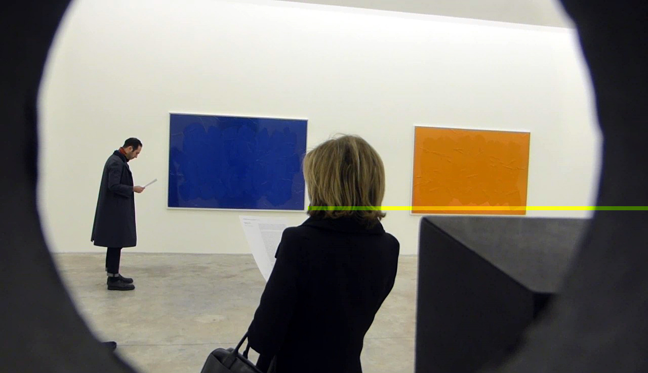 almine rech gallery, bertrand lavier, a cappella, peinture, sculpture, galerie, art contemporain