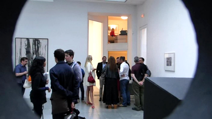 galerie anne de villepoix, wolf vostell, endogen depression, téléviseurs, laica, béton, dinde, fluxus