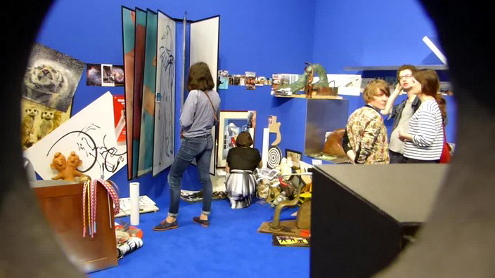 exposition, installation, bétonsalon, camille henrot, the pale fox