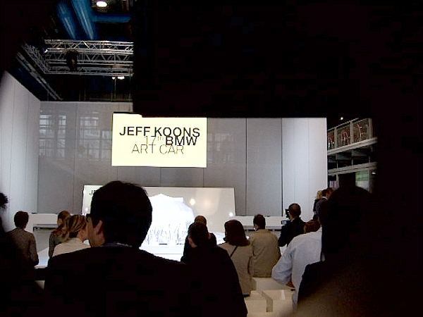 jeff koons, bmw, centre pompidou, exposition, beaubourg