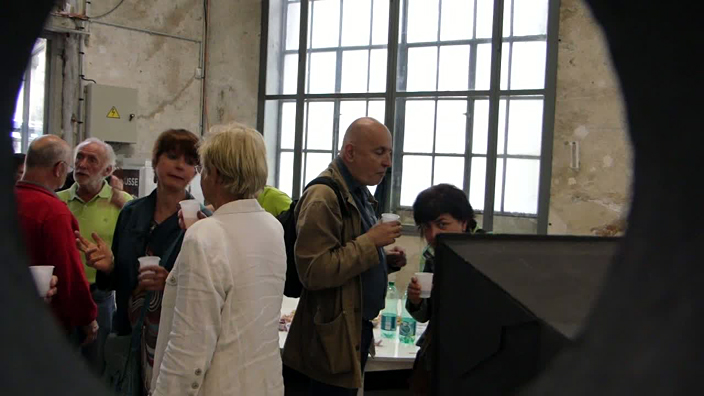 creux de l'enfer, thiers, le feu, le rouge et le noir, frédéric bouglé, georges rousse, photographie, friche, point de vue unique, in situ