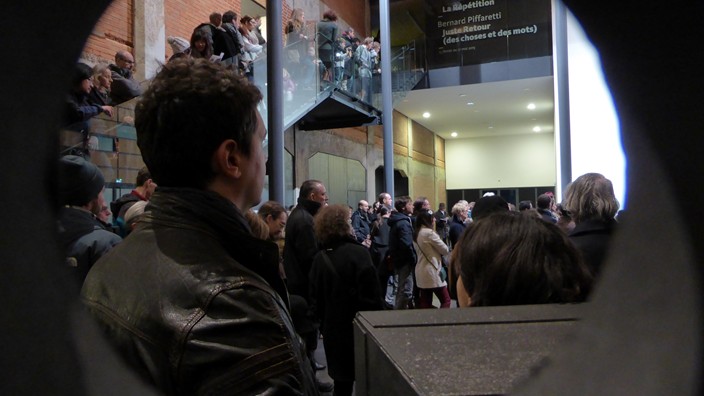 frac_franche-comté, la répétition, bernard piffaretti, juste retour, sylvie zavatta, sachiko abe, marina abramovic, francis alÿs, claude closky, jimmie durham, esther ferrer, augustin lesage, steve mcqueen, bruce nauman, roman opalka, régis perray, magali sanheira, alain séchas, pierrick sorin, jana sterbak