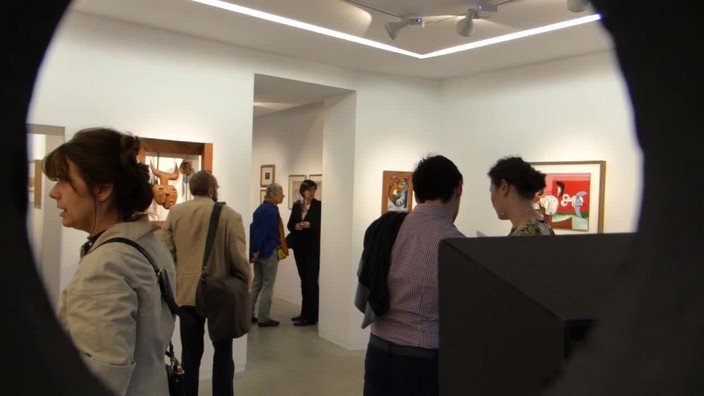 eric mouchet, le corbusier, panorama d’une oeuvre, galerie, art moderne