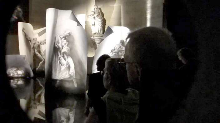 exposition, hôpital, pitié salpêtrière, charcot, chapelle, catherine bouchara, philippe pumain, ernest pignon-ernest, david cohen, art absolument