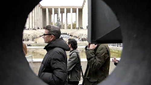 street-art, parvis, palais de tokyo, jr, artiste, performer, photographe, bnf, inside out, iop
