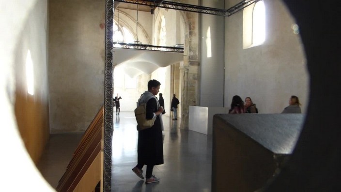 les églises, centre d'art, chelles, nicolas momein, coup de pouce, caoutchouc pouce, eric Degoutte