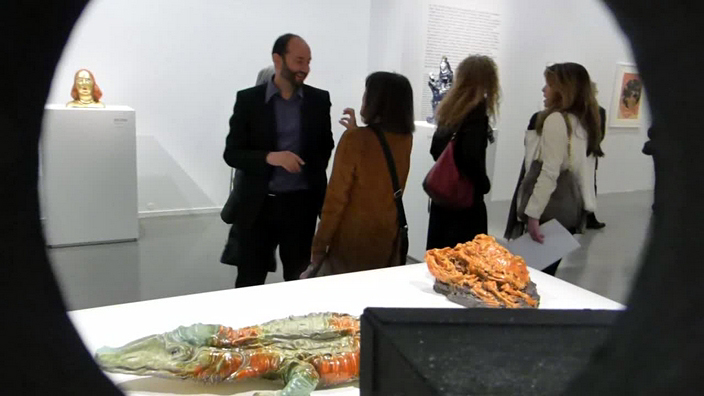 lucio fontana, musée d'art moderne, ville de paris, expositions, rétrospective, sculptures, toiles, céramiques, fabrice hergott, choghakate kazarian, sébastien gokalp, nini ardemagni laurini, jean louis schefer, daniel soutif, anthony white, luca massimo barbero, paolo campiglio, marina pugliese, sébastien gokalp, choghakate kazarian, michel tapié, lawrence alloway