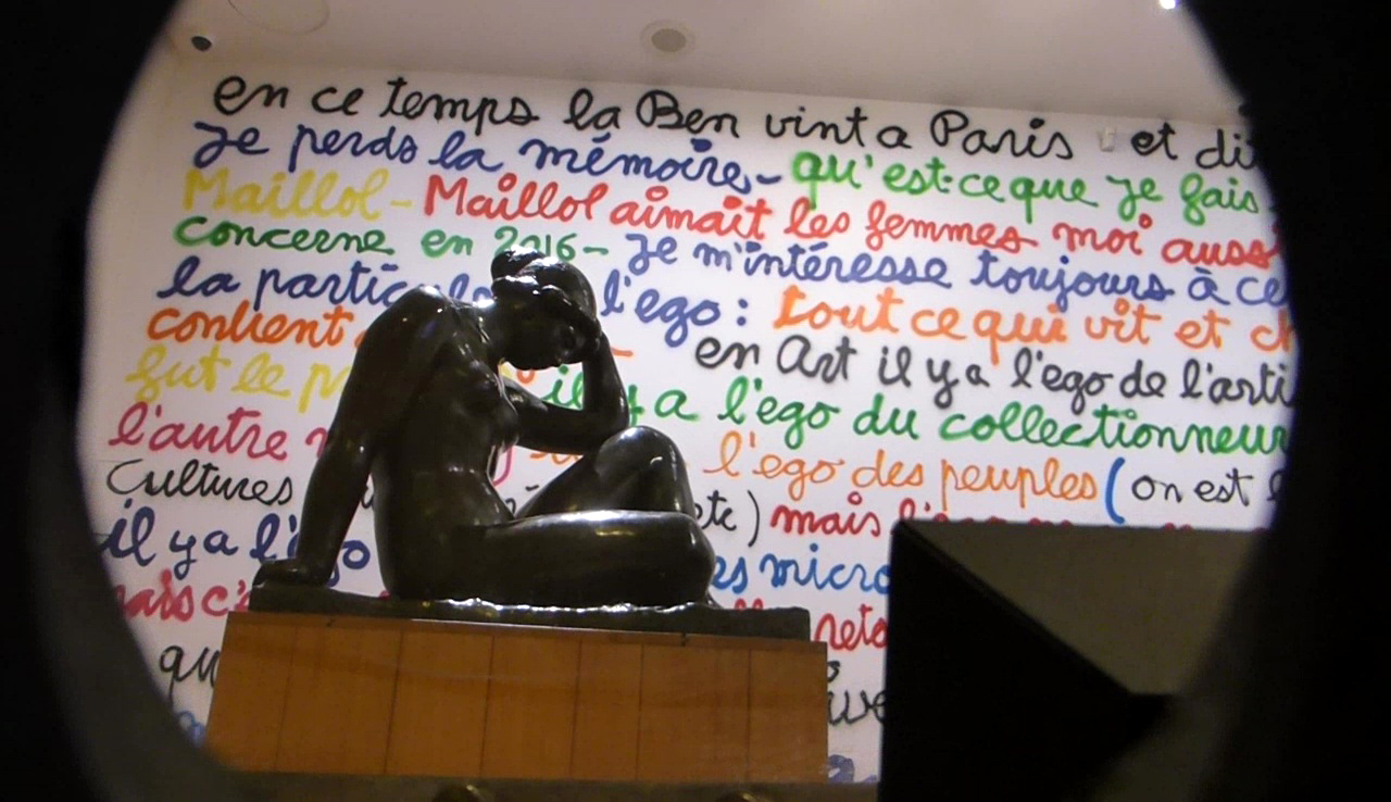 tout est art, ben, musée maillol, andres pardey, musée tinguely, aristide maillol, art contemporain