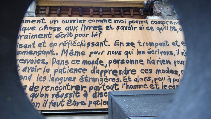 thomas hirschhorn, palais de tokyo, flamme éternelle, gdf suez, galerie chantal crousel, fondation jan michalski, julien fronsacq