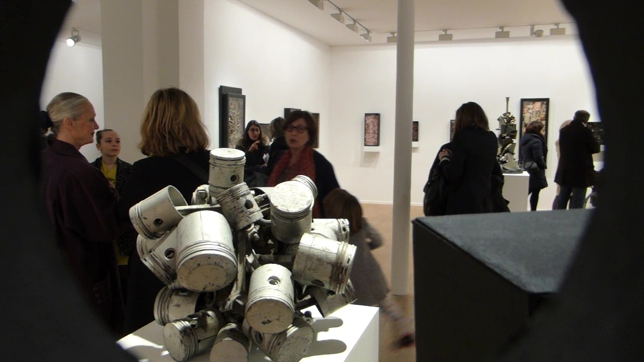 nouveaux réalistes, art, contemporain, galerie, daniel templon, accumulations, arman