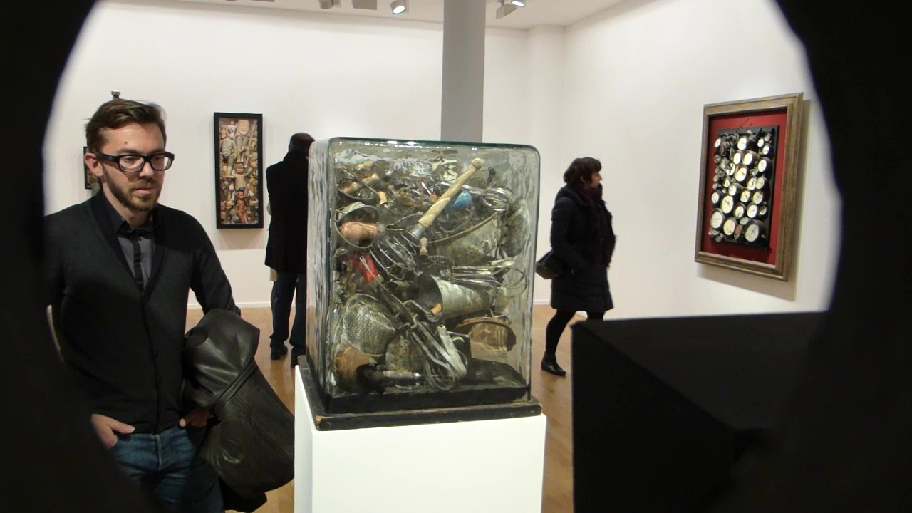 nouveaux réalistes, art, contemporain, galerie, daniel templon, accumulations, arman