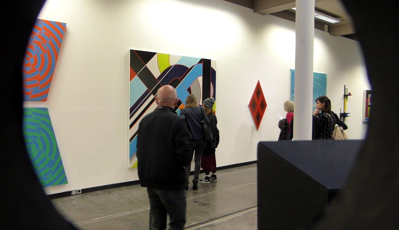 triple v, color block, justin adian, francis baudevin, lisa beck, alex brown, matthieu clainchard, sylvie fanchon, stephen felton, louis granet, peter halley, jim isermann, david malek, ohad meromi, mathieu mercier, flora moscovici, sarah morris, olivier mosset, hugo pernet, gerald petit, les petits chats d'auber, nicolas roggy, frédéric dialynas sanchez, michael scott, john tremblay, blair thurman, ida tursic et wilfried mille